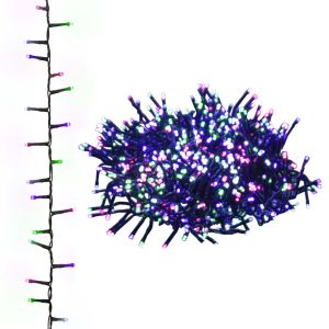 vidaXL tira de luces compacta con 1000 LED PVC pastel multicolor 25 m