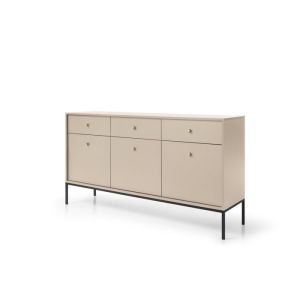 Comoda - 3xe living - 153.4 x 39 x 83 cm - beige sable - 3 cajones y 3 puer