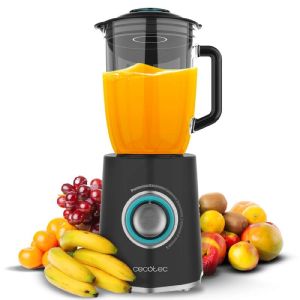 Cecotec batidora de vaso power black titanium 2000max mix go. 2000w