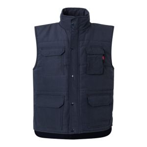 Velilla 10 Chaleco azul marino acolchado multibolsillos XL azul navy