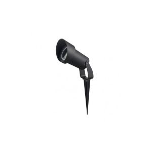 Fab 127671109 | pincho exterior clavos 1xgu10 negro  22,8x8,6dpolicarbonato