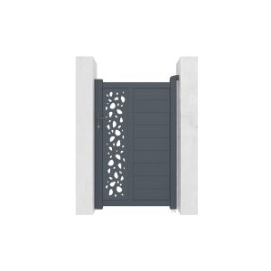 Puerta peatonal gris sunny 1m a.160cm