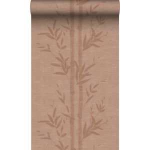 Origin papel pintado bamboo rosa terracota 50 x 900 cm
