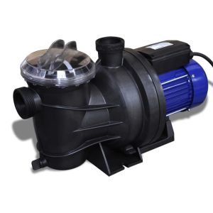 vidaXL bomba de piscina eléctrica 1200 w azul