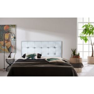 Cabecero aster polipiel plata 210