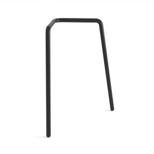 Pata de mesa rei 918 | 640x310x710 mm | negro poro | acero