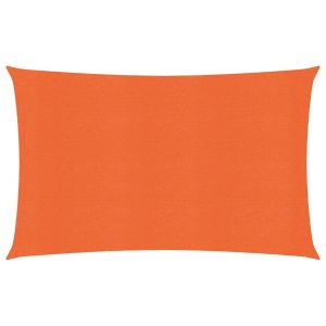Vela de sombra de 160 g/m² color naranja 3,5