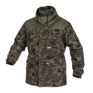 Parka acolchada de camuflaje - talla xxl