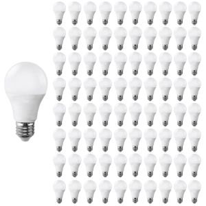 Bombilla LED E27 9w 220v a60 180° (pack de 100) - blanco frío 600