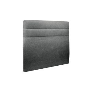 Cabecero 200 cm lines - tela natté gris antracita - gris antracita
