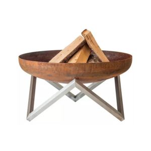 Brasero yanartas acero corten/inox