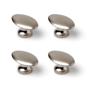 Tirador para mueble rei 765 | 32x20 mm | níquel bisú | 4 uds. | zamak