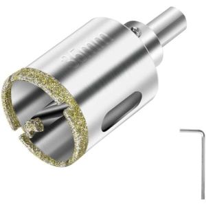 Sierra corona 35mm diamante guía vidrio azulejos cerámica mármol