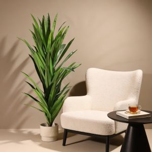 Planta artificial yuca 160 cm verde y marrón - naturing monde