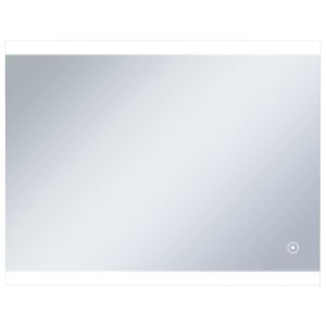 vidaXL espejo de pared de baño con LED y sensor táctil 80x60 cm