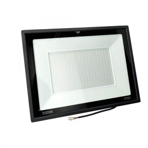 Proyector LED slim 300w 6000k ip66, para iluminación exterior e interior