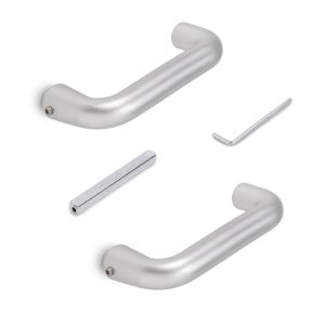 Manivelas para puertas de cristal  en forma de