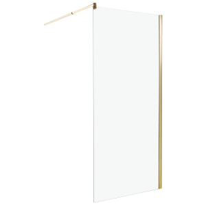 Mampara de ducha ahaus 90 x 190 cm dorado