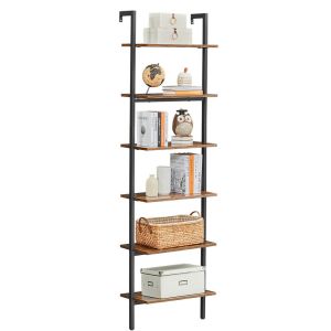 Estantería de 6 niveles con escalera ideal para guardar
