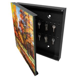 Armario para llaves decorativo 30x30x5, apertura izquierda tulup