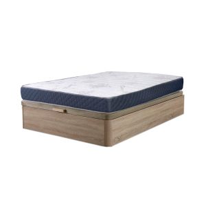 Cama canape abatible cambria 135x190 cm + colchon viscoelastico de 23 cm