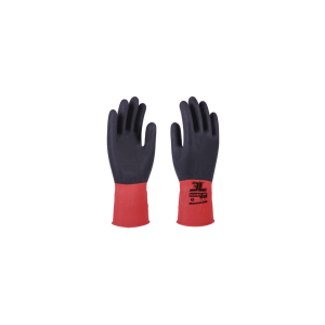 Guantes 100% latex natural flocado ecobic-br (talla 8/m)