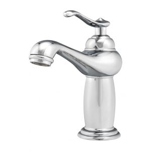 Grifo lavabo monomando retro, cromo