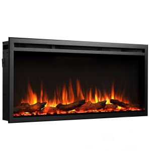 Chimenea eléctrica BALDERIA Atalanta 40 - empotrable con calefacción