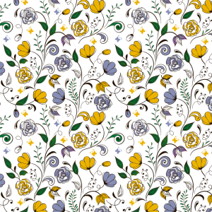 Papel pintado floral rosas amarillas 58cm ancho por 350cm alto