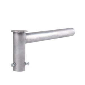 Cruceta 1 brazo 0,5m acero galvanizado
