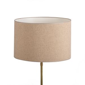 Pantalla tubo 30x30x20 lino natural