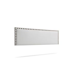 Cabecero tapizado modena polipiel 160x55x8 cm - blanco - moonia