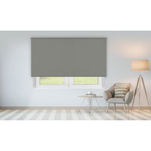 Estor enrollable traslúcido chela gris 180x250