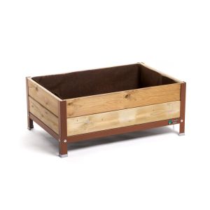 Mi huerto urban | huerto urbano, cultivo de jardin | Marrón 90x60x38 cm