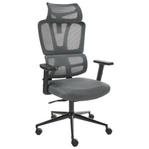 Silla ejecutiva omega gris oscuro