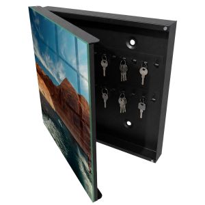 Armario para llaves decorativo 30x30x5, apertura izquierda tulup