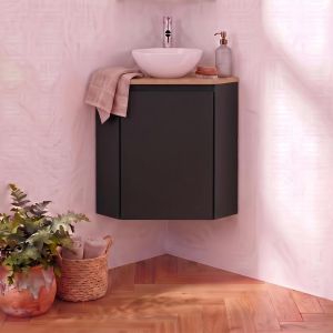 Mueble lavamanos de esquina sorrento