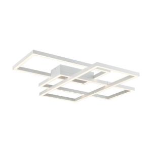 Plafón LED blanco maytoni - moderno - metal - 78x68cm