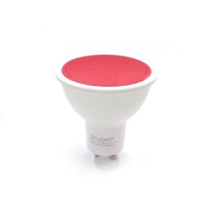 Bombilla LED gu10 7w 220v roja - silamp