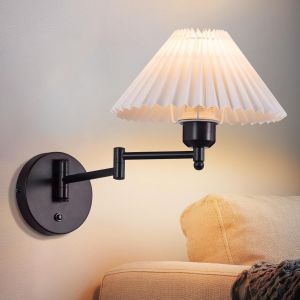 Nettlife aplique pared E27 blanco 41.5x27 ip20