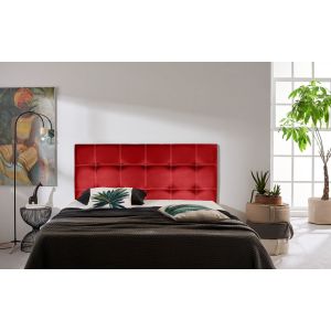 Cabecero iris polipiel rojo 170