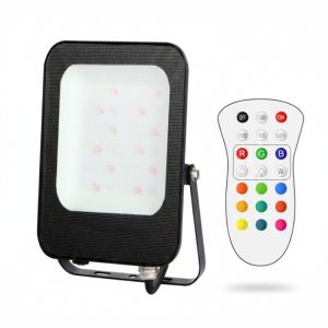 Proyector LED rgb exterior 100w ip65 120lm/w – gris
