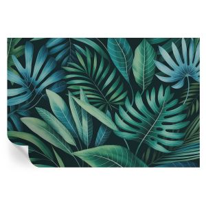 Papel pintado autoadhesivo hojas tropicales 104x152 tulup