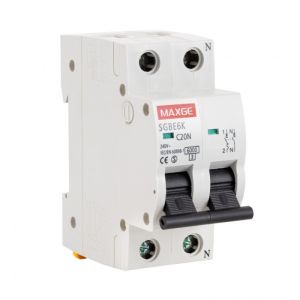 Interruptor magnetotermico alpha+ residencial 1p+n, 32a curva c 6ka