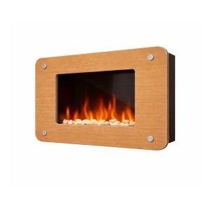 Chimenea eléctrica con paneles intercambiables