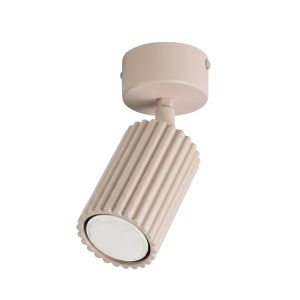 Plafones karbon 1 taupe aluminio 7x18x7cm