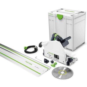 Sierra circular ts 75 ebq-plus-fs - 1600w ø210 mm - festool - con rail fs 1
