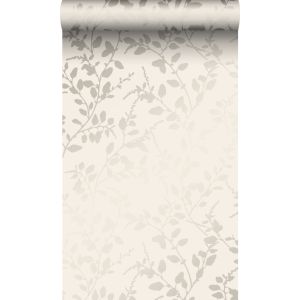 Origin papel pintado hojas beige 53 cm x 10.05 m