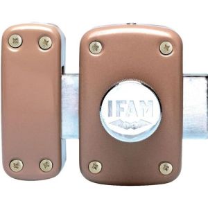 Cerradura b5 botón - cilindro 45mm 3 llaves - ifam - 26450