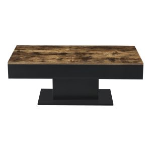 Mesa de centro con almacenaje tablero de partículas 110
